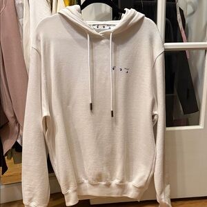 Off-White Cream Hoodie Sweater